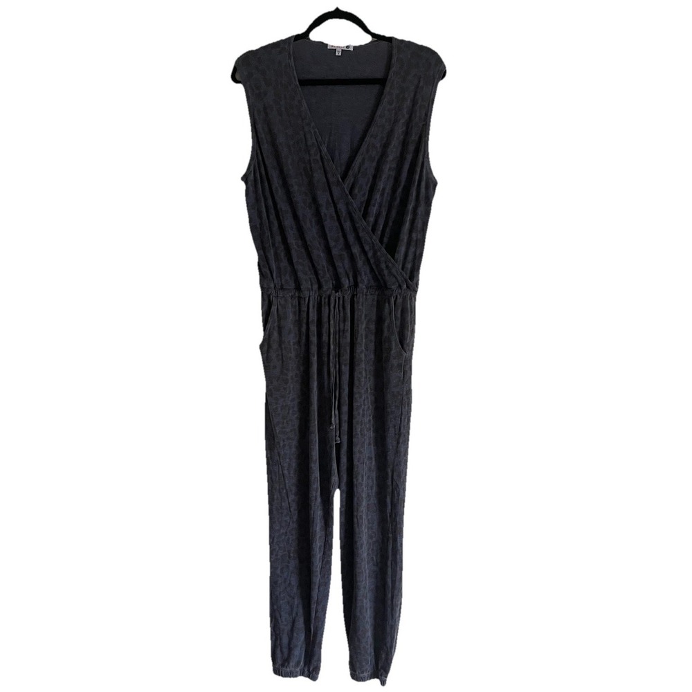 Sundry Anthropolgie Leopard Animal Print Jumpsuit Size 2 Medium‎ Tank Top $220